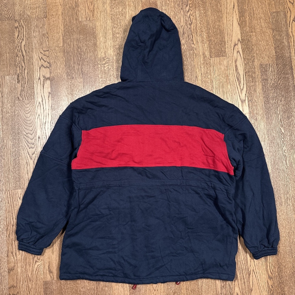 Vintage 90s Benetton F1 Formula 1 Racing Team Cotton Quilted Jacket Mens OS - Picture 7 of 10